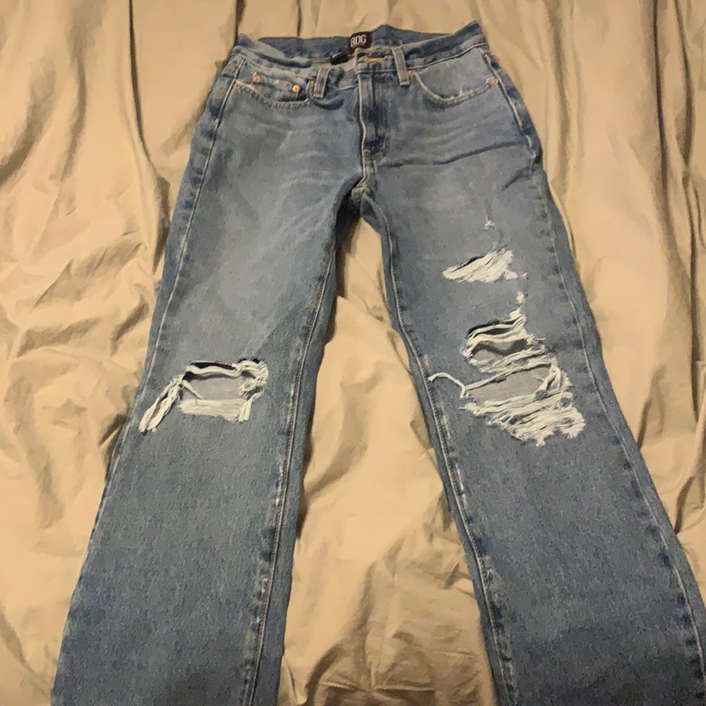 Bdg urban outfitters distressed jeans